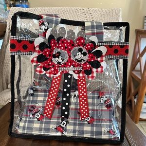 Women's Stadium Approved Clear Tote in Mickey Mouse Theme